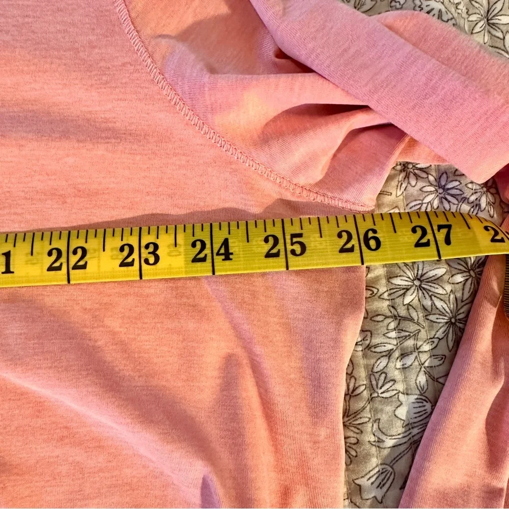 Lauren James Coral Tee with Palm Tree Design - Picture 7 of 11